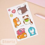 Временная татуировка &quot;Cute Animals&quot; EC-109, 12x75 мм