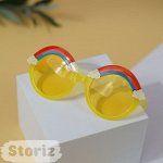 Солнцезащитные очки с чехлом &quot;Rainbow&quot; yellow