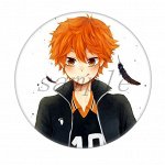 Значок круглый &quot;Haikyu&quot; 132, 44 мм