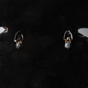Кашпо настенное декоративное "Ангел'', серо-золотистое, гипс, 27х16х37 см