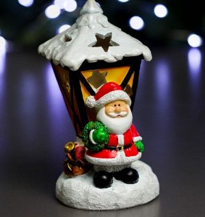 Фигура с подсветкой "Дед Мороз фонарь"
