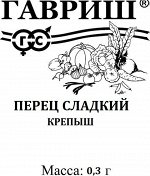 С Перец Сладкий Крепыш раннеспелый, красный 0,1гр Гавриш/БП