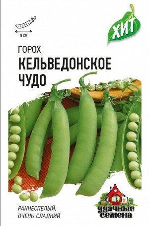 Горох Кельведонское Чудо лущильный, раннеспелый ХИТ 6гр Гавриш/ЦВ 1/10