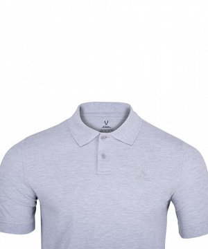 Поло ESSENTIAL Cotton Polo, серый меланж