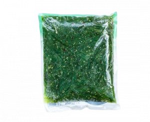 Салат из водорослей вакаме замороженный "Mr.Chu " 30% воды, Китай