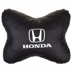 Подушка на подголовник SW кожа иск. Черная HONDA