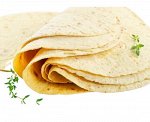 Тортилья пшеничная со вкусом сыра ЗАМОРОЖЕННАЯ 10-дьюмов 25см 18ш