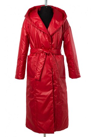 04-2804 Куртка женская демисезонная (синтепон 180) Плащевка красный