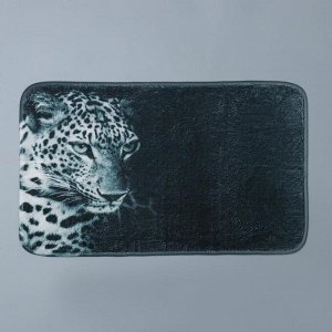 Коврик Доляна «Леопард», 45x75 см