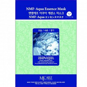 MJCARE Тканевая маска-эссенция для лица с натуральным увлажняющим фактором MJCARE NMF-AQUA ESSENCE MASK, 23 г