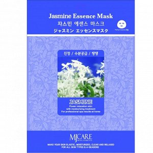 MJCARE Тканевая маска-эссенция для лица с экстрактом жасмина MJCARE JASMINE ESSENCE MASK, 23 г