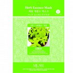 MJCARE Тканевая маска-эссенция для лица с комплексом трав MJCARE HERB ESSENCE MASK, 23 г