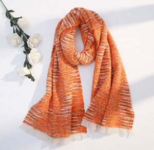 Женский шарф, цвет оранжевый