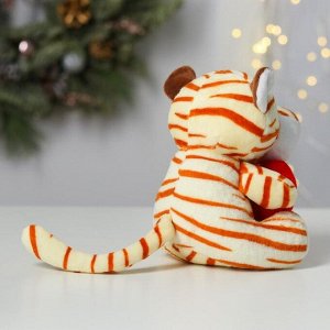 Мягкая игрушка «Задорный тигрёнок», 14 см