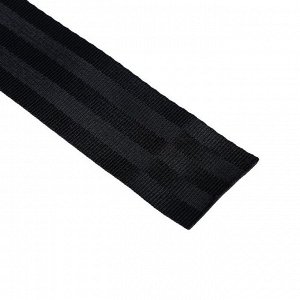 Нейлоновая лента, ремень 4.8 см x 3 м, черный