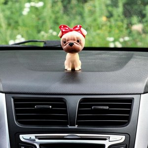 Собака на панель авто, качающая головой, СП18