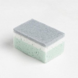 Набор подарочный Made with love: полотенце, варежка-прихватка, кухонная лопатка, венчик, губка