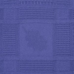 Полотенце банное Этель "Дубки" 70 х 145 см, цв. темно-синий, вафля 220 гр/м2, 100%хл