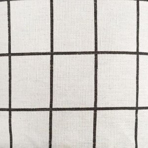 Органайзер подвесной с карманами Доляна «Клетка», 3 отделения, 57x19 см, цвет белый