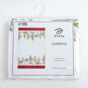 Скатерть "Этель" Catmas 149х180см с ГМВО, 100%хл, 190г/м2