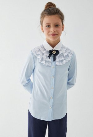 Блузка детская для девочек Zephyr голубой
