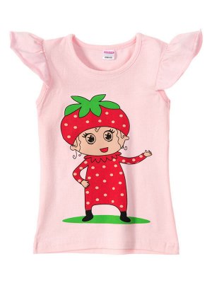 Футболки для девочек "Favorite strawberry"