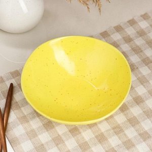 Тарелка "Обеденная", yellow, 0.7 л