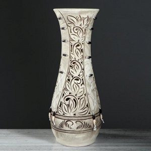 Ваза напольная "Осень" вязка, 58 см, керамика