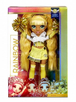 Игрушка Rainbow High Кукла Cheer Doll - Sunny Madison (Yellow)
