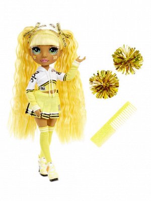 Игрушка Rainbow High Кукла Cheer Doll - Sunny Madison (Yellow)