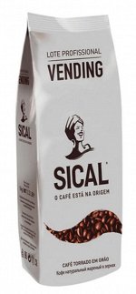 SICAL VENDING Whole Bean Coffee зерновой в профессиональной упаковке, 1000г, пакет
