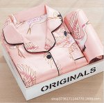 Пижама розовый журавль