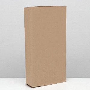 Крафт-мешок бумажный трёхслойный, 72x50x13 см