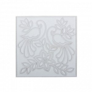 Заготовка для декорирования "Love2art" "OLIV" Плитка для декорирования МДФ 10 х 10 х 0.5 см №01