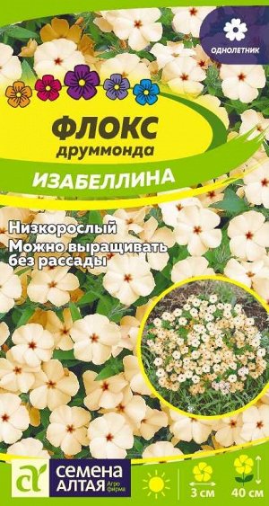 Цветы Флокс Изабеллина Друммонда/Сем Алт/цп 0,1 гр.