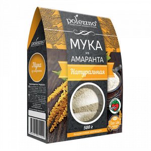 Амарантовая мука Polezzno, 500 г