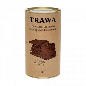 Крекеры гречишно-льняные от Get Health Trawa