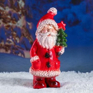 Фигура "Дед мороз" 15х21х47см