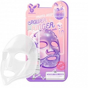 Тканевая маска для лица с фруктовыми экстрактами Deep Power Ringer Mask Pack Fruits