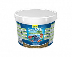 TetraPro Algae Crisps раст.корм для всех видов рыб в чипсах 10 л (ведро)