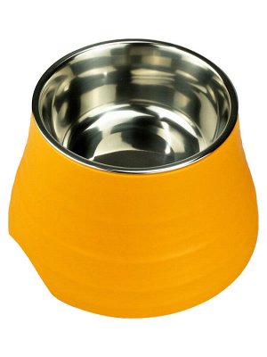 SuperDesign миска для собак меламиновая 350 мл оранжевая