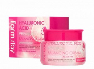 FarmStay Крем с гиалуроновой кислотой Hyaluronic Acid Premium Balancing Cream