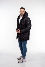 Парка зимняя &quot;Бейзик&quot; черный