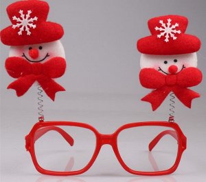Новогодние очки "Снеговик"