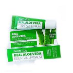 Увлажняющий бальзам для губ с алоэ Real Aloe Vera Essential Lip Balm