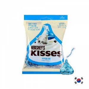 Hersheys Kisses White 52g - Корейские трюфели Hersheys в белом шоколаде