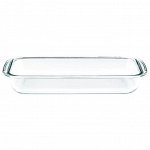 Форма стеклянная прямоугольная 34x21x5см/2,0л