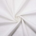 Ткань на отрез рогожка 150 см отбеленная