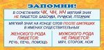 Карточки-шпаргалки 51х210 мм &quot;Запомни! ЧК, ЧН, НЧ&quot;