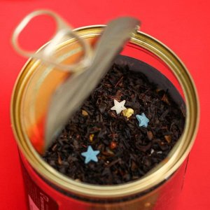 Чай чёрный «Уютных моментов» с имбирём, кориандром и сахарными звёздочками, 60 г.